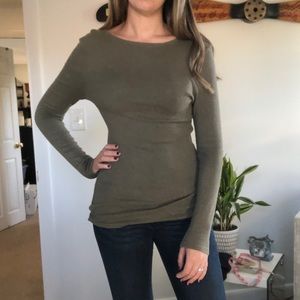Long sleeve basic top